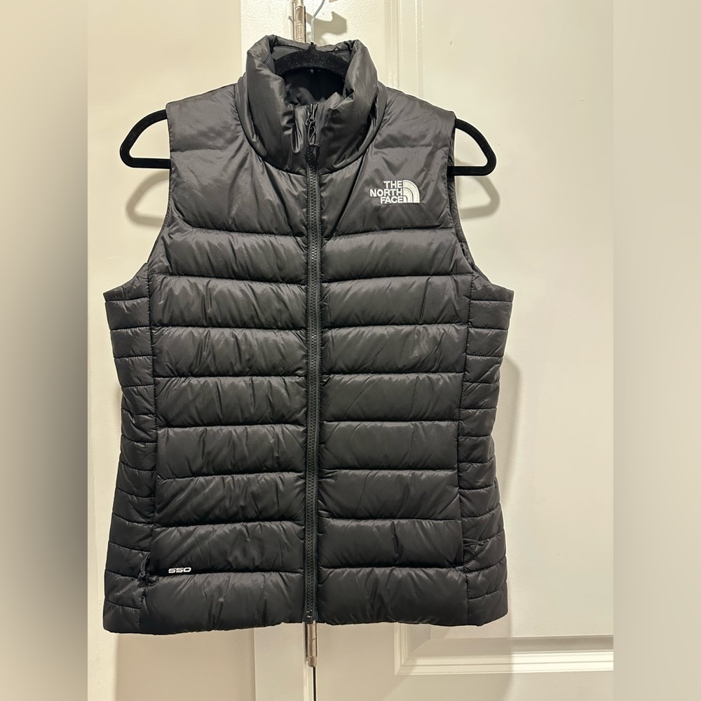 The North Face Charcoal Puffer Vest